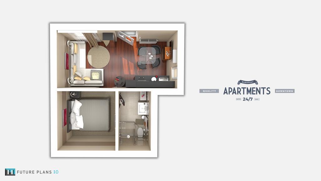 Little Boss Apartment Budapest Exterior foto